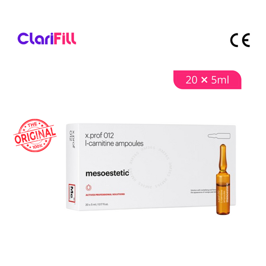 Mesoestetic X.prof 012 L-Carnitine Ampoules (20 x 5ml)
