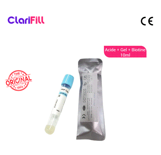 Tube PRP Avec Biotine